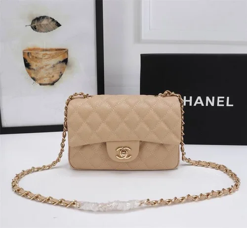 11 Chanel Classic Flap Bag Medium Women Luxury Quilted Caviar