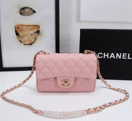 11 Chanel Classic Flap Bag Medium Women Luxury Quilted Caviar