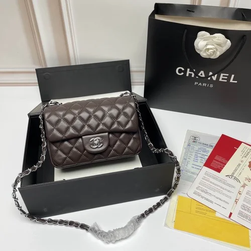 11 Chanel Classic Flap Bag Medium Women Luxury Quilted Caviar
