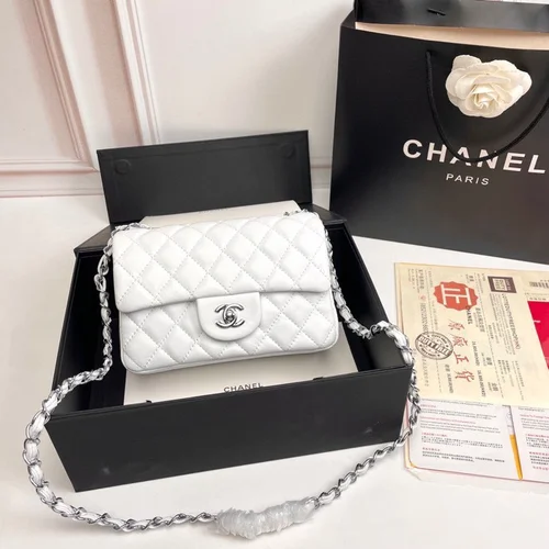 11 Chanel Classic Flap Bag Medium Women Luxury Quilted Caviar