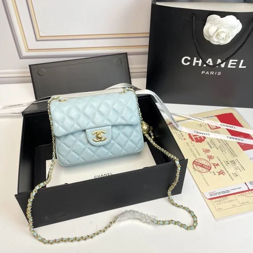 11 Chanel Classic Flap Bag Medium Women Luxury Quilted Caviar