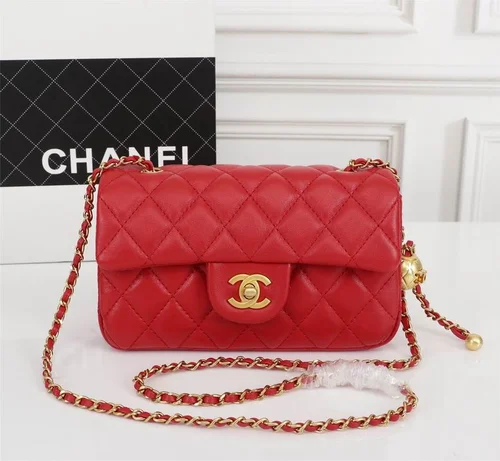 11 Chanel Classic Flap Bag Medium Women Luxury Quilted Caviar