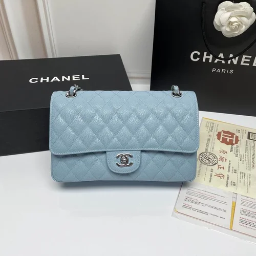 11 Chanel Classic Flap Bag Medium Women Luxury Quilted Caviar