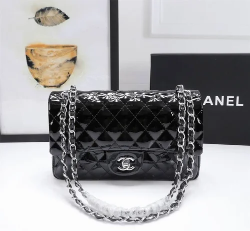 11 Chanel Classic Flap Bag Medium Women Luxury Quilted Caviar