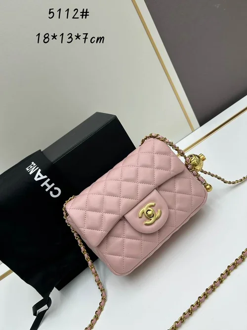 11 Chanel Classic Flap Bag Medium Women Luxury Quilted Caviar