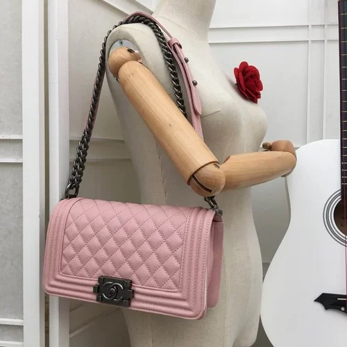 11 Chanel Le Boy Flap Bag Medium Women Luxury Quilted Leather