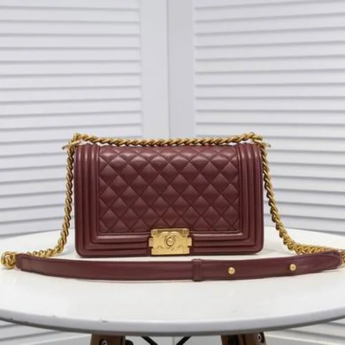 11 Chanel Le Boy Flap Bag Medium Women Luxury Quilted Leather