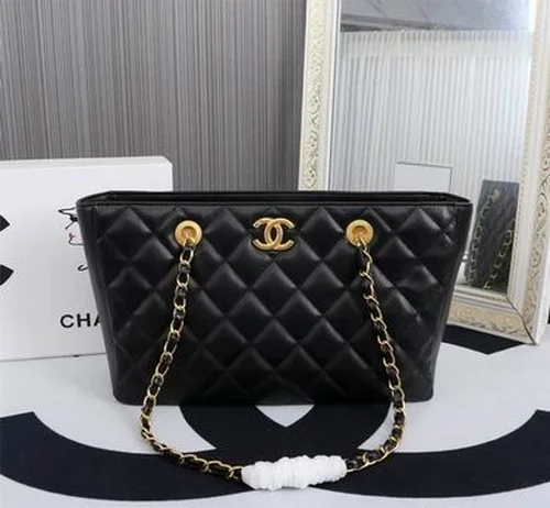 11 Chanel Large Shopping Tote Bag Women Luxury Canvas Designer