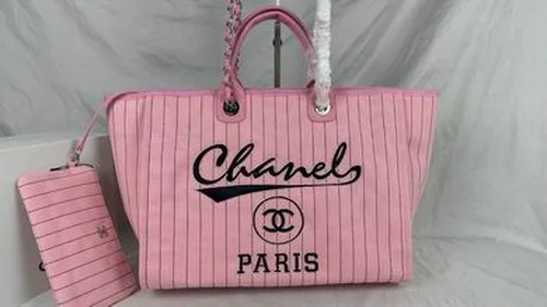 11 Chanel Large Shopping Tote Bag Women Luxury Canvas Designer