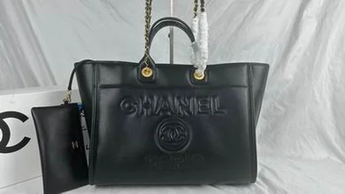 11 Chanel Large Shopping Tote Bag Women Luxury Canvas Designer