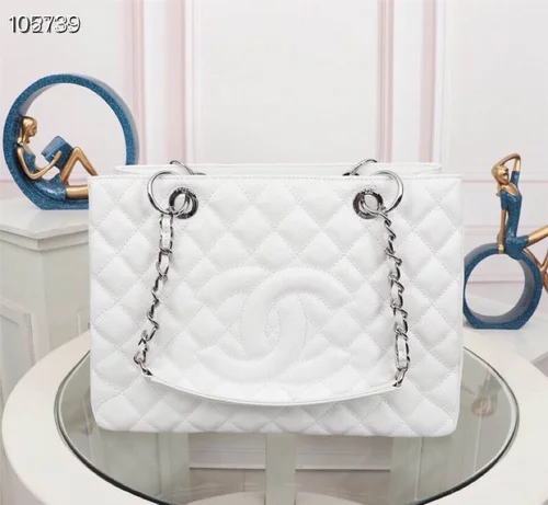 11 Chanel Large Shopping Tote Bag Women Luxury Canvas Designer