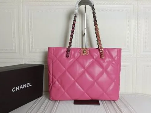 11 Chanel Large Shopping Tote Bag Women Luxury Canvas Designer
