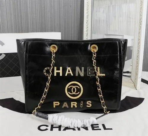 11 Chanel Large Shopping Tote Bag Women Luxury Canvas Designer