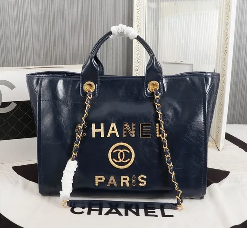 11 Chanel Large Shopping Tote Bag Women Luxury Canvas Designer