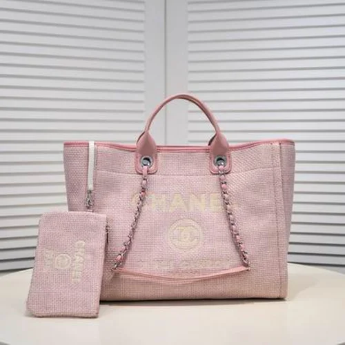 11 Chanel Large Shopping Tote Bag Women Luxury Canvas Designer