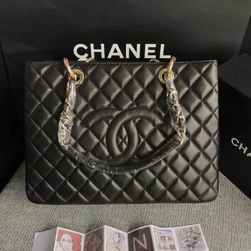 11 Chanel Large Shopping Tote Bag Women Luxury Canvas Designer