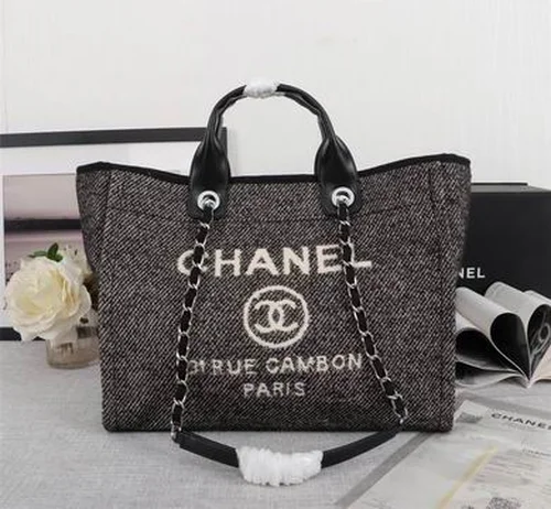 11 Chanel Large Shopping Tote Bag Women Luxury Canvas Designer
