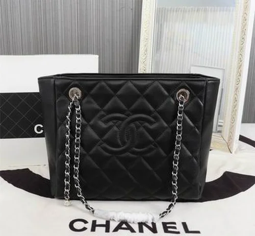 11 Chanel Large Shopping Tote Bag Women Luxury Canvas Designer