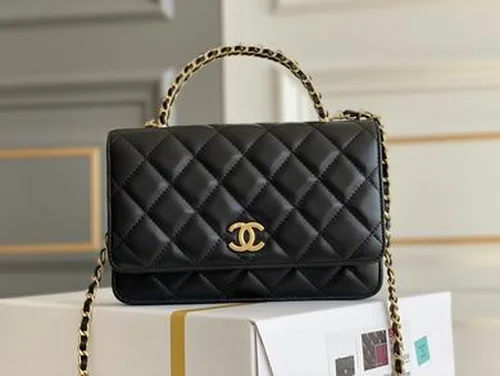 11 Chanel Wallet On Chain WOC Women Luxury Caviar Leather