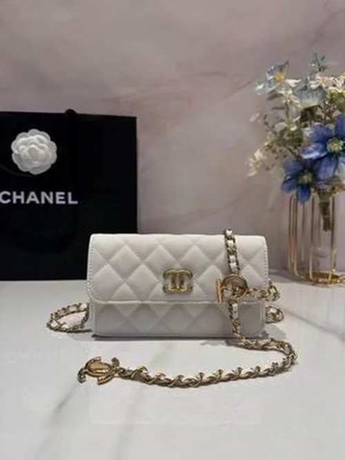 11 Chanel Wallet On Chain WOC Women Luxury Caviar Leather