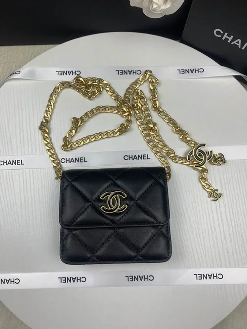 11 Chanel Wallet On Chain WOC Women Luxury Caviar Leather