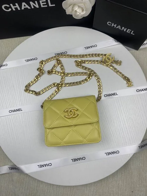11 Chanel Wallet On Chain WOC Women Luxury Caviar Leather