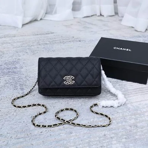 11 Chanel Wallet On Chain WOC Women Luxury Caviar Leather