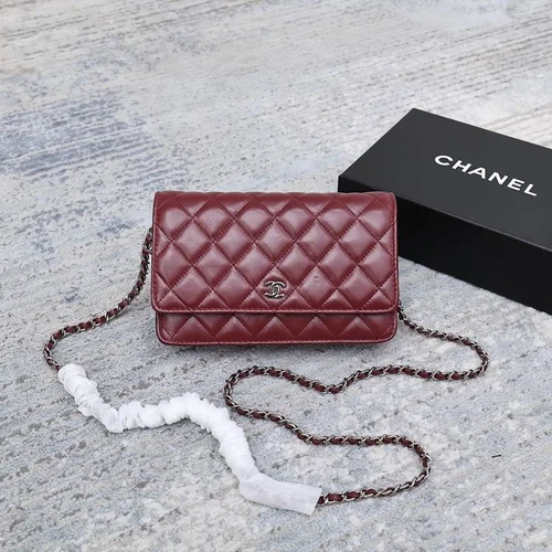 11 Chanel Wallet On Chain WOC Women Luxury Caviar Leather