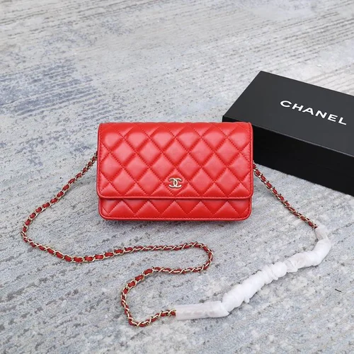 11 Chanel Wallet On Chain WOC Women Luxury Caviar Leather