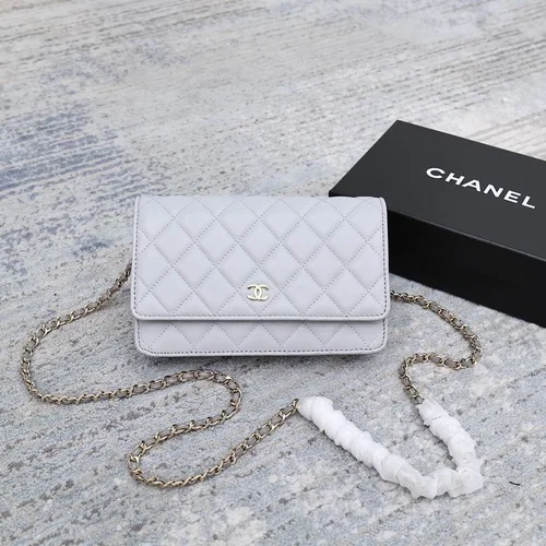 11 Chanel Wallet On Chain WOC Women Luxury Caviar Leather