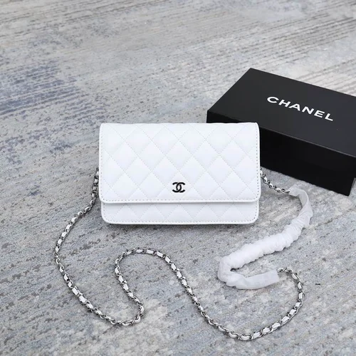 11 Chanel Wallet On Chain WOC Women Luxury Caviar Leather