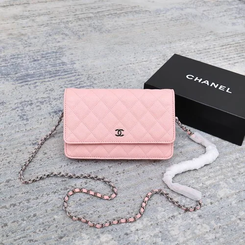 11 Chanel Wallet On Chain WOC Women Luxury Caviar Leather