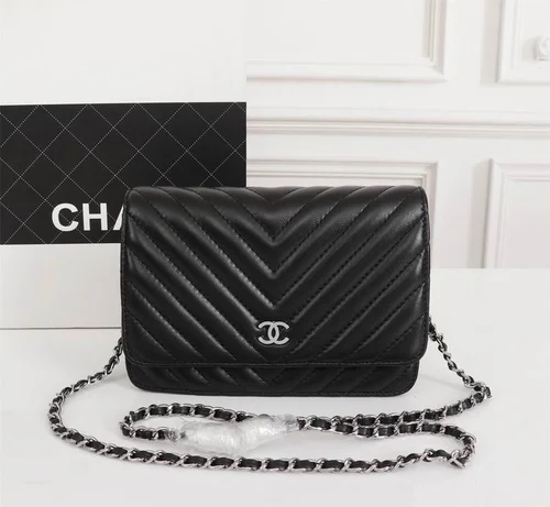 11 Chanel Wallet On Chain WOC Women Luxury Caviar Leather