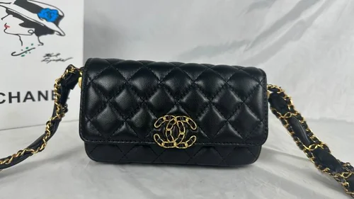 11 Chanel Wallet On Chain WOC Women Luxury Caviar Leather