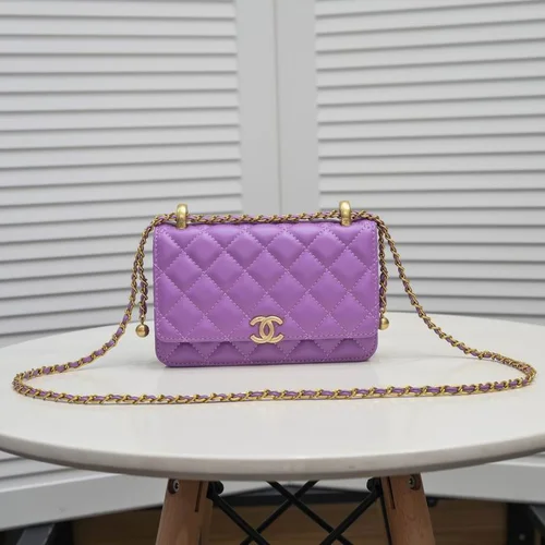 11 Chanel Wallet On Chain WOC Women Luxury Caviar Leather