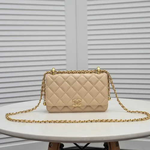11 Chanel Wallet On Chain WOC Women Luxury Caviar Leather