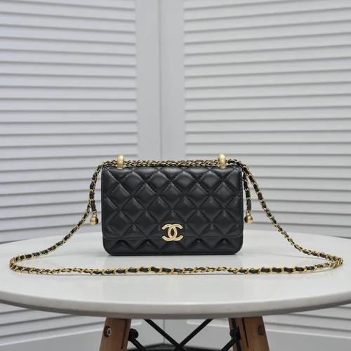 11 Chanel Wallet On Chain WOC Women Luxury Caviar Leather