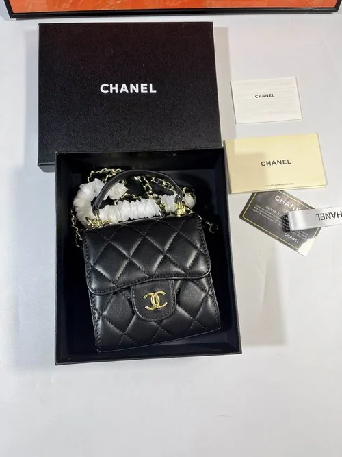 11 Chanel Wallet On Chain WOC Women Luxury Caviar Leather