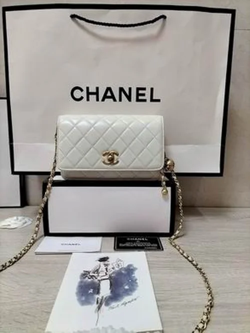 11 Chanel Wallet On Chain WOC Women Luxury Caviar Leather