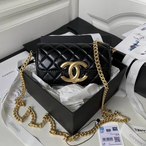 11 Chanel Wallet On Chain WOC Women Luxury Caviar Leather