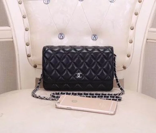11 Chanel Wallet On Chain WOC Women Luxury Caviar Leather