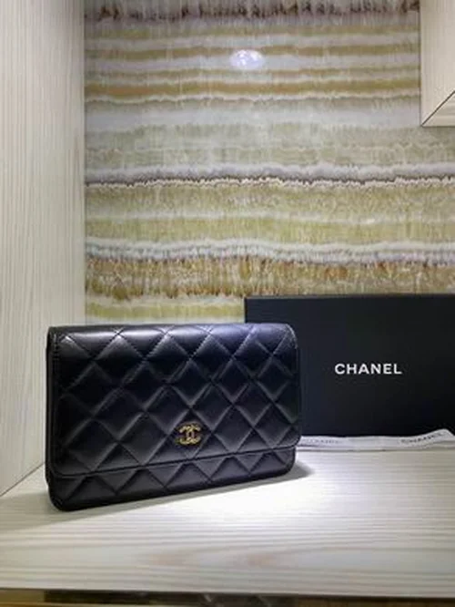 11 Chanel Wallet On Chain WOC Women Luxury Caviar Leather