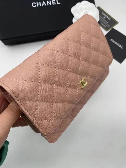 11 Chanel Wallet On Chain WOC Women Luxury Caviar Leather