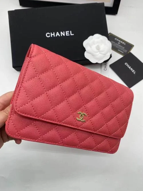 11 Chanel Wallet On Chain WOC Women Luxury Caviar Leather