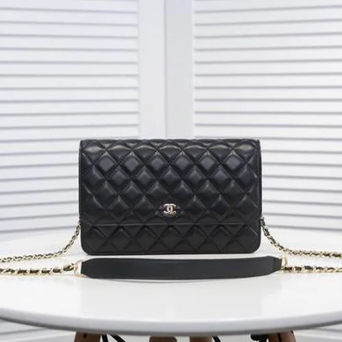 11 Chanel Wallet On Chain WOC Women Luxury Caviar Leather