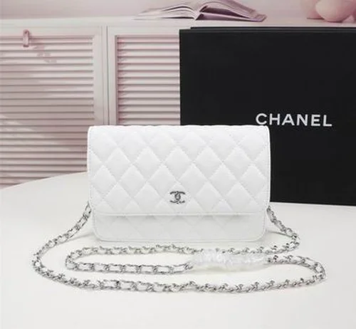 11 Chanel Wallet On Chain WOC Women Luxury Caviar Leather
