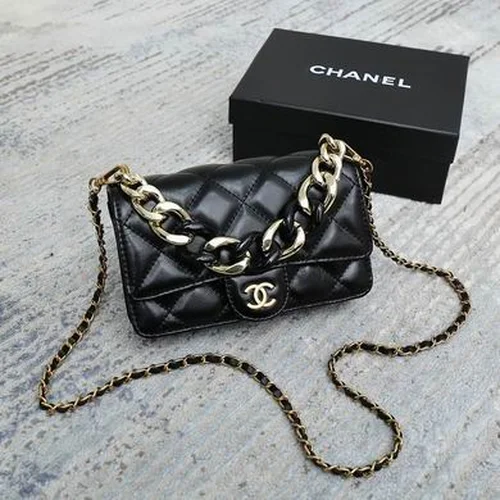 11 Chanel Wallet On Chain WOC Women Luxury Caviar Leather