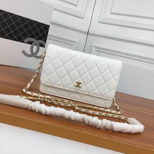 11 Chanel Wallet On Chain WOC Women Luxury Caviar Leather
