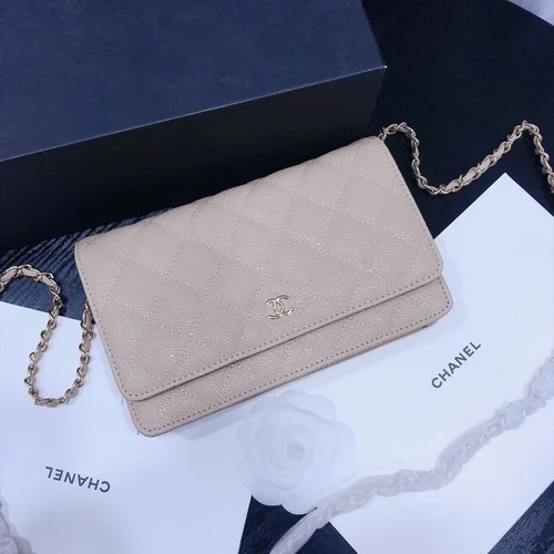 11 Chanel Wallet On Chain WOC Women Luxury Caviar Leather