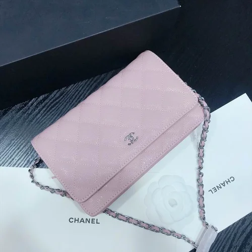 11 Chanel Wallet On Chain WOC Women Luxury Caviar Leather